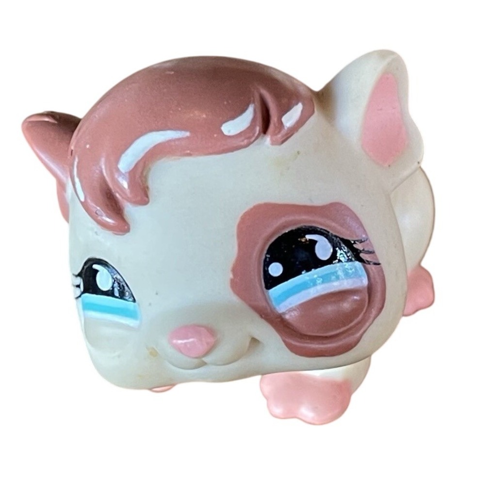 LITTLEST PET SHOP LPS #683 Vintage Authentic Guinea‎ Pig Brown and Tan